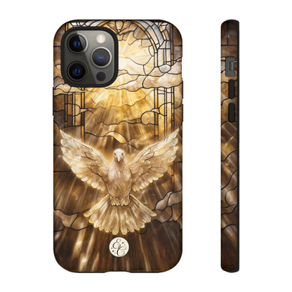 Holy Spirit Stained Glass Tough Phone Case