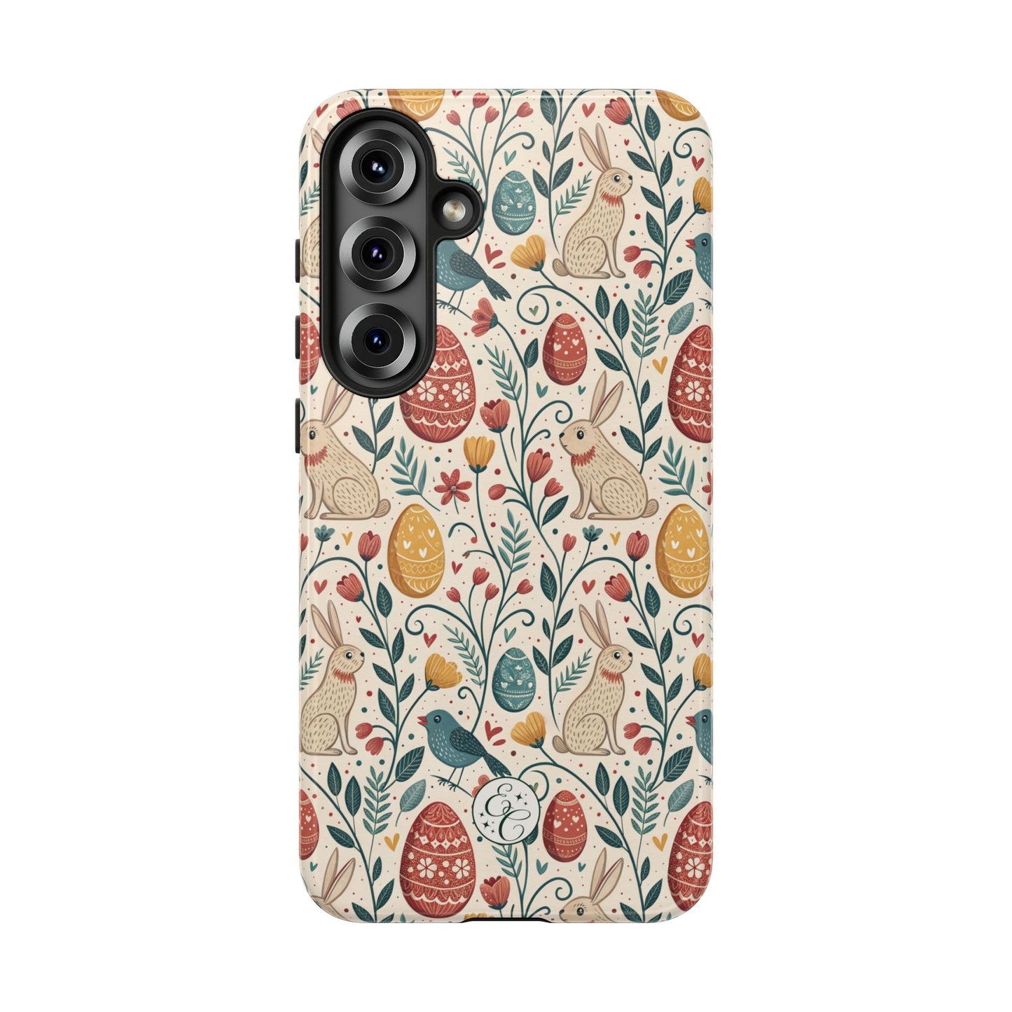 Vintage Easter Pattern Tough Phone Case