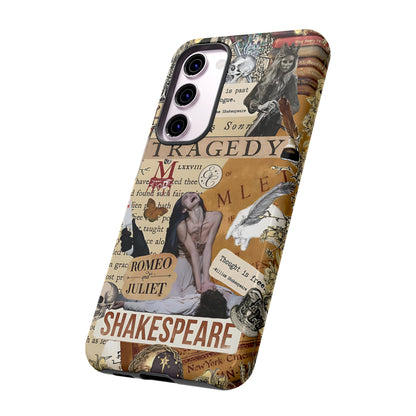 Shakespeare Tragedy Collage Tough Phone Case