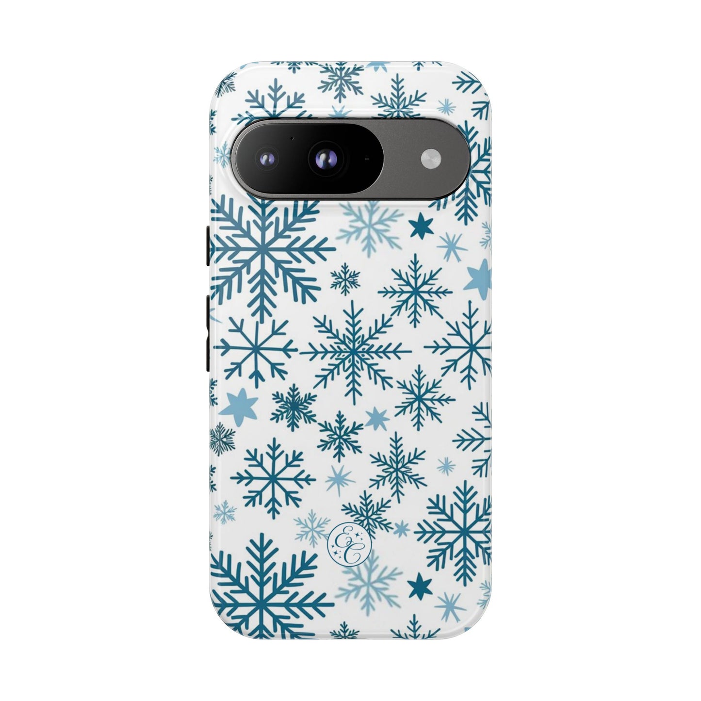 Winter Snowflakes Pattern Tough Phone Case