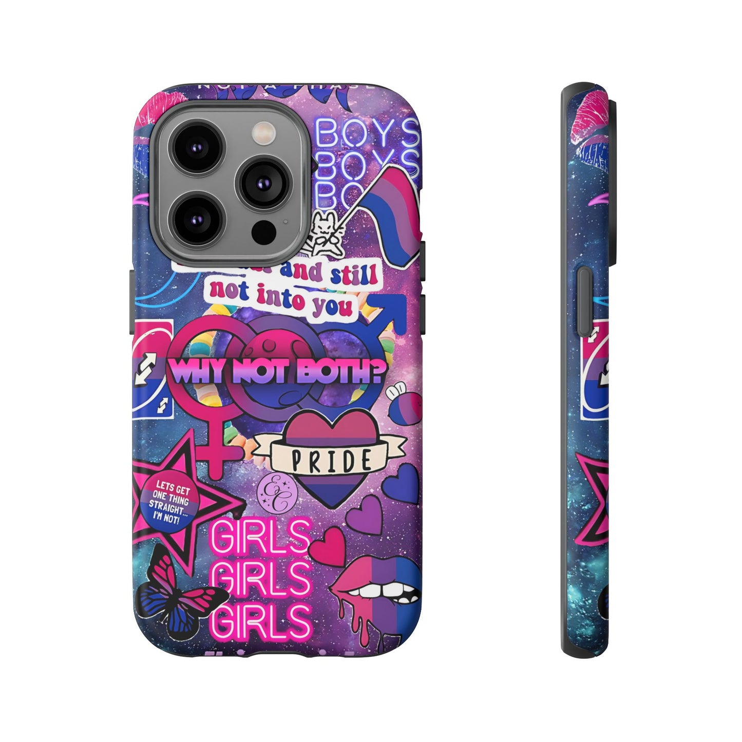 Bisexual Pop Art Tough Phone Case