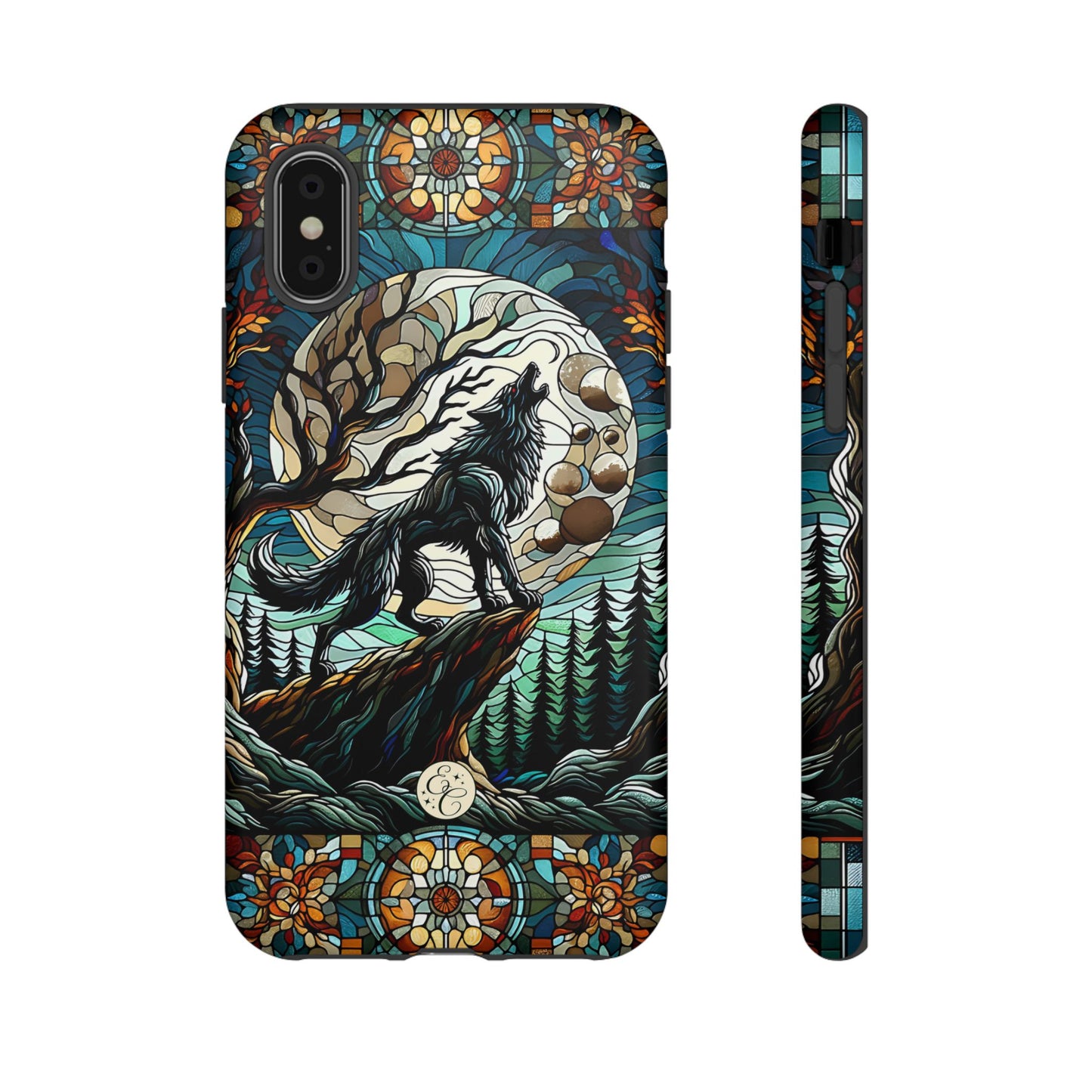 Howling Wolf Tough Phone Case