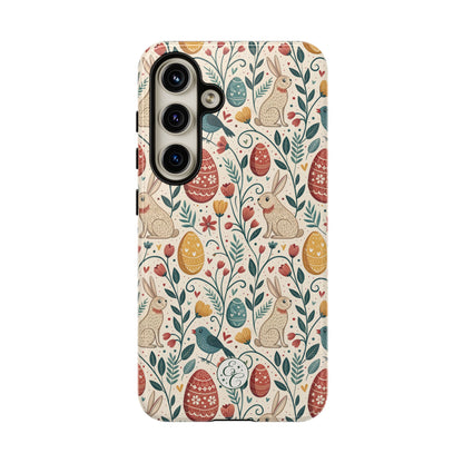 Vintage Easter Pattern Tough Phone Case