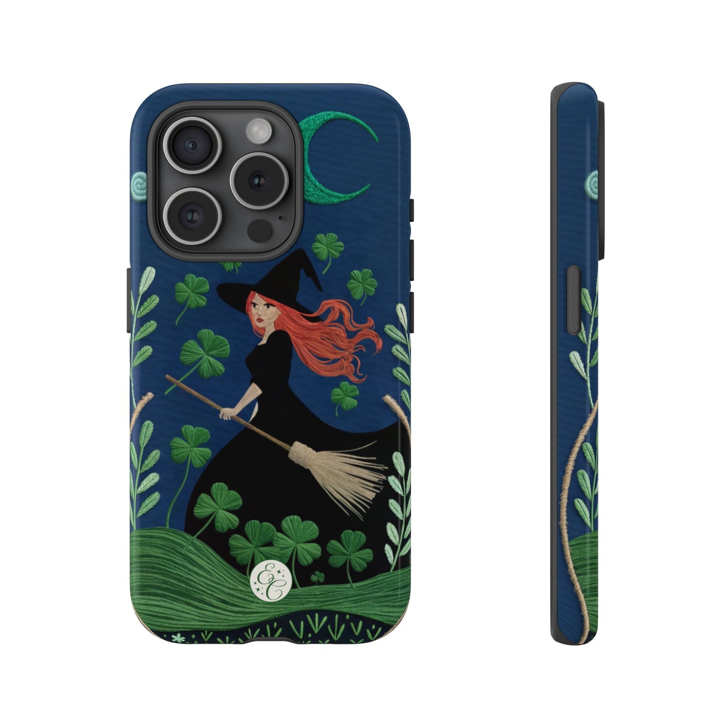 Irish Witch’s Moonlit Stroll Tough Phone Case