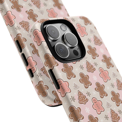Gingerbread Men & Xmas Tree Pattern Phone Case