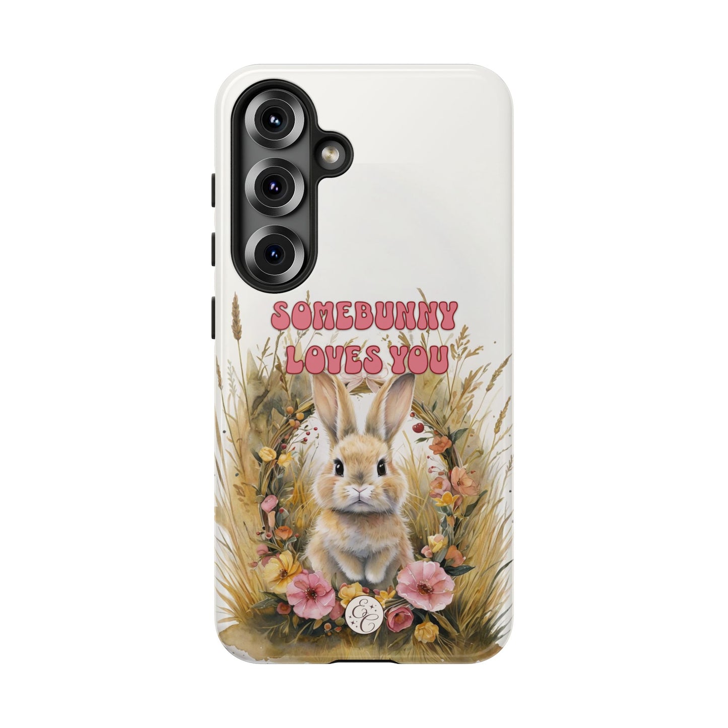 Somebunny Loves You Tough Phone Case