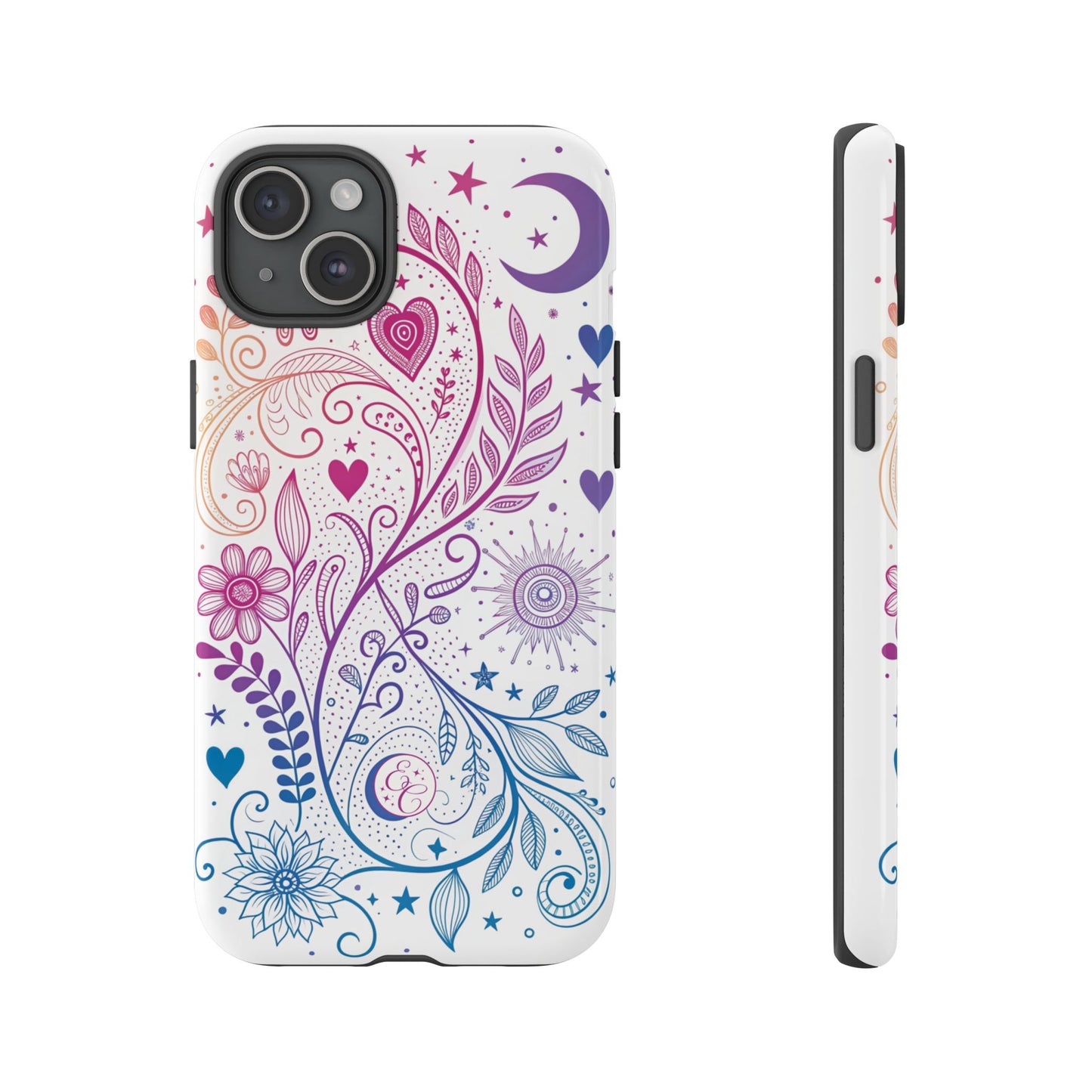 Subtel Bisexual Boho Doodle Tough Phone Case