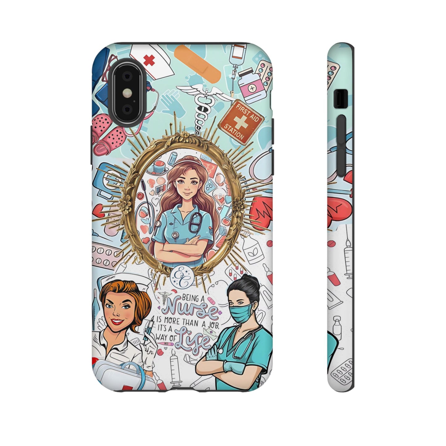 Nurse Art Tough Phone Case