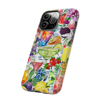 Summer Drinks Tough Phone Case