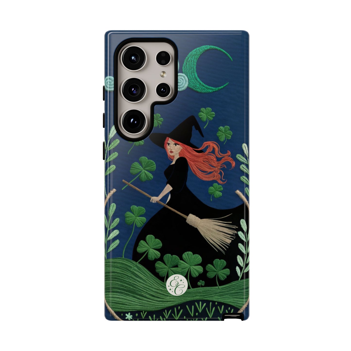 Irish Witch’s Moonlit Stroll Tough Phone Case