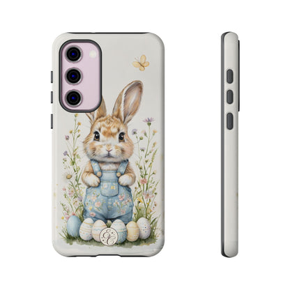 Bunny with Easter Eggs Tough Phone Case