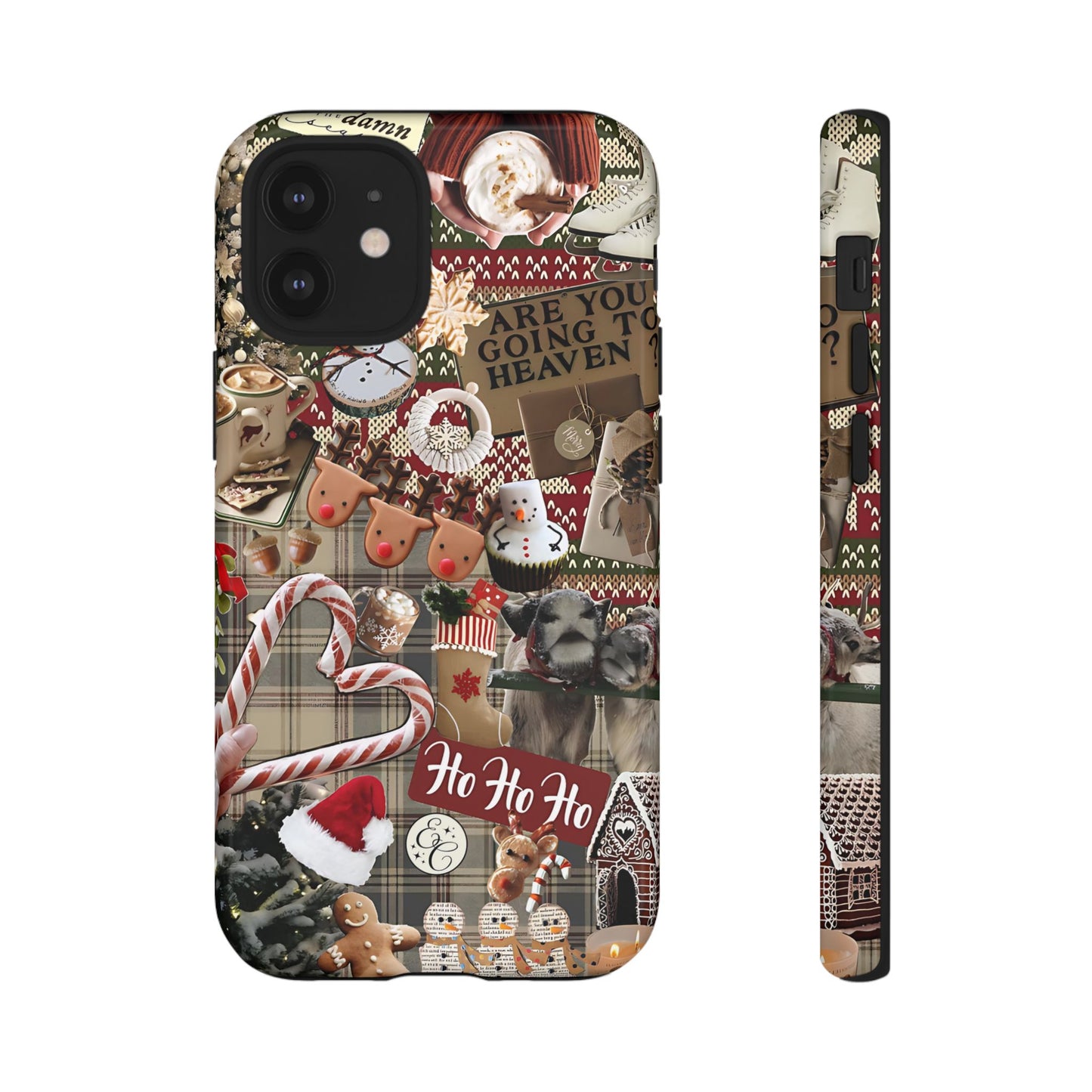 Christmas Festive Collage Tough Phone Case