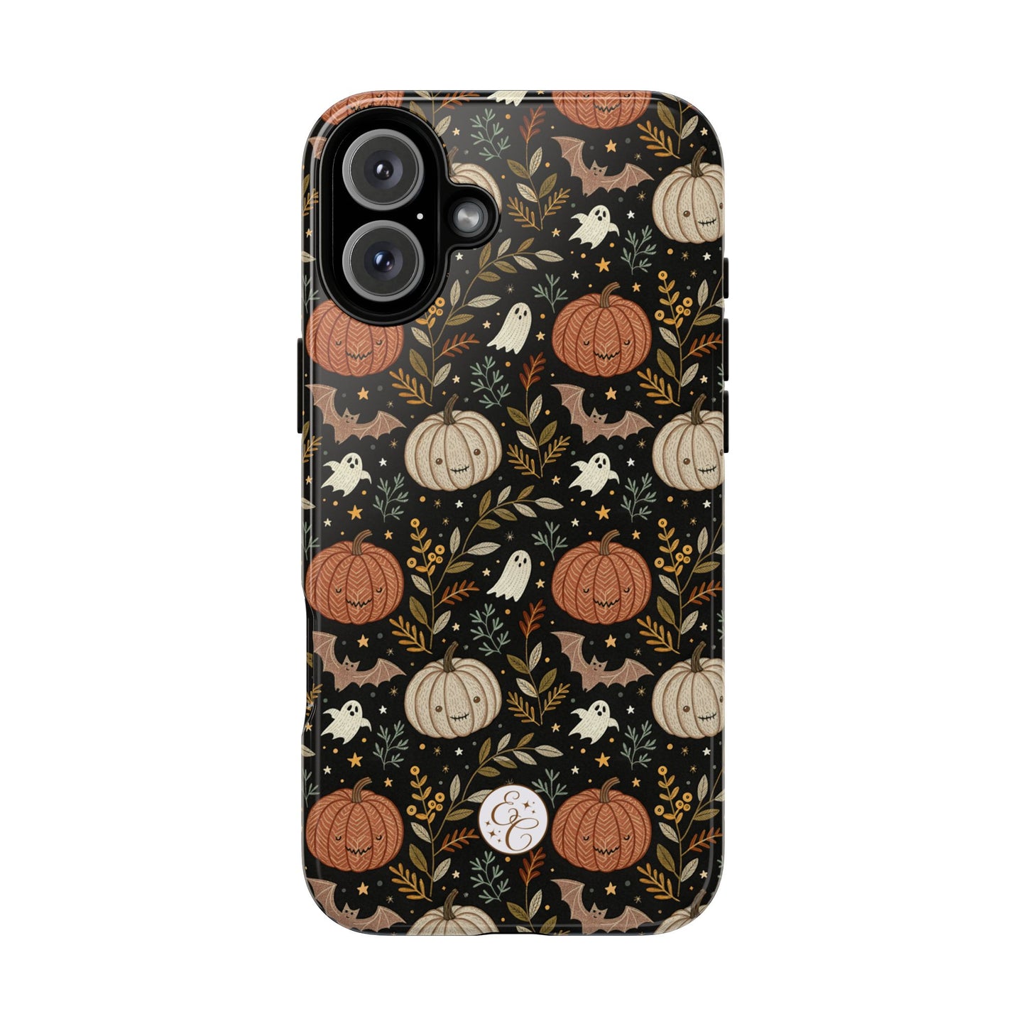 Spooky Halloween Boho Pattern Tough Phone Case