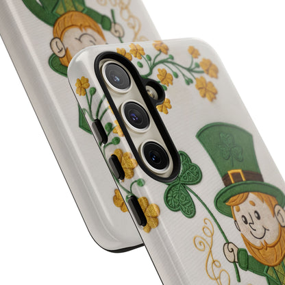 Cute Leprechaun Tough Phone Case