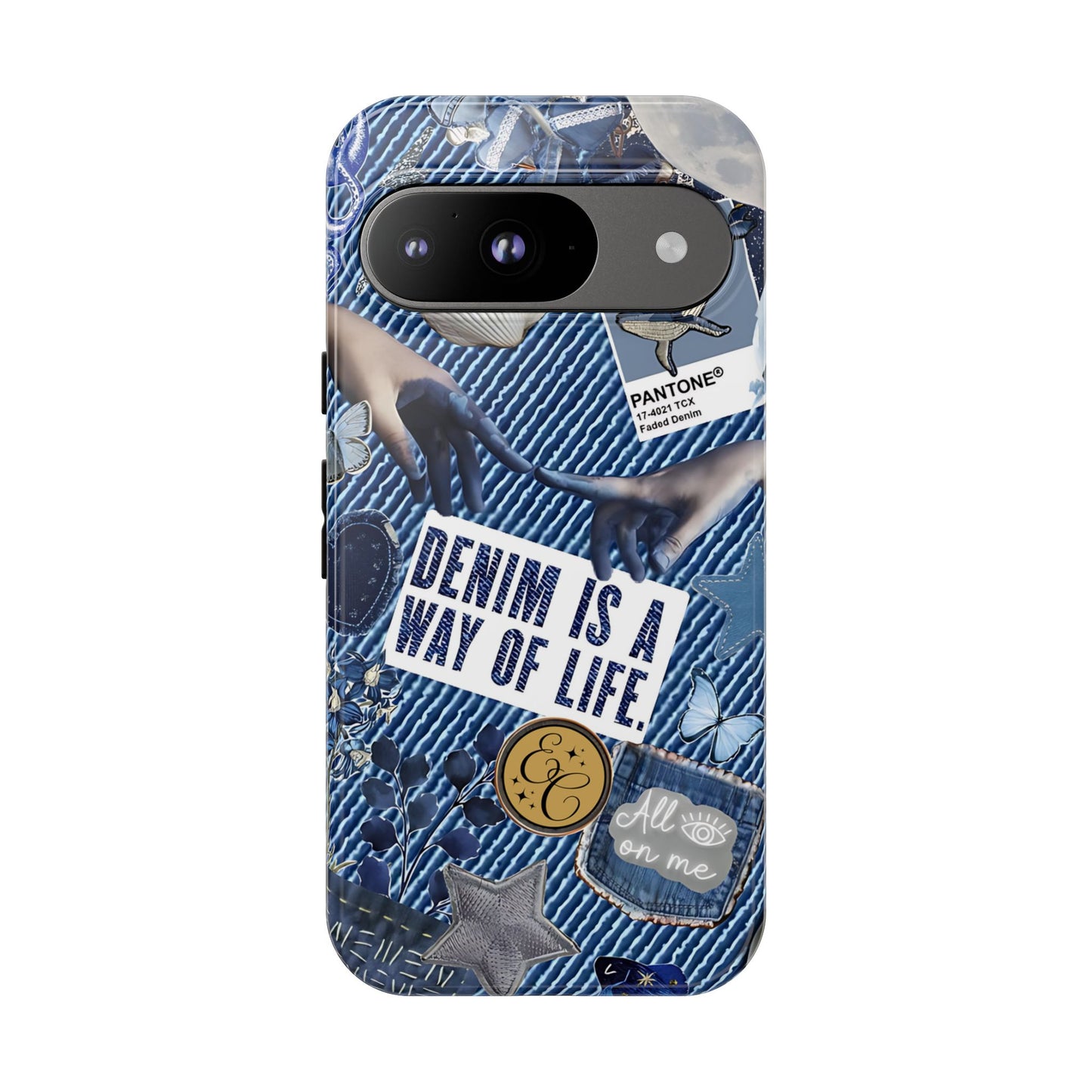 Denim Texture Tough Phone Case
