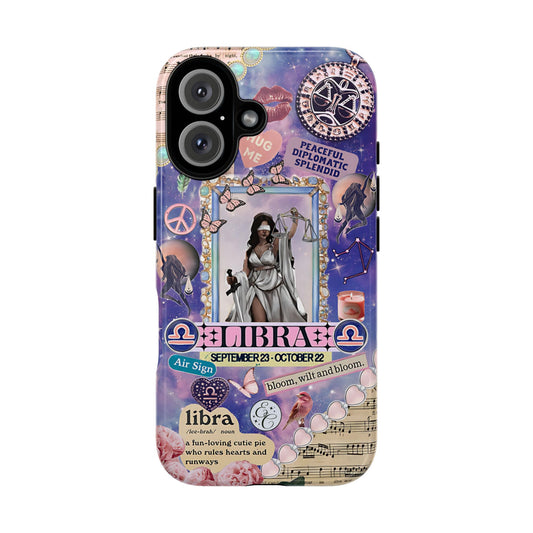 Libra Zodiac Star Sign Tough Phone Case