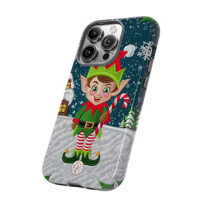 Christmas Naughty Elf Tough Phone Case