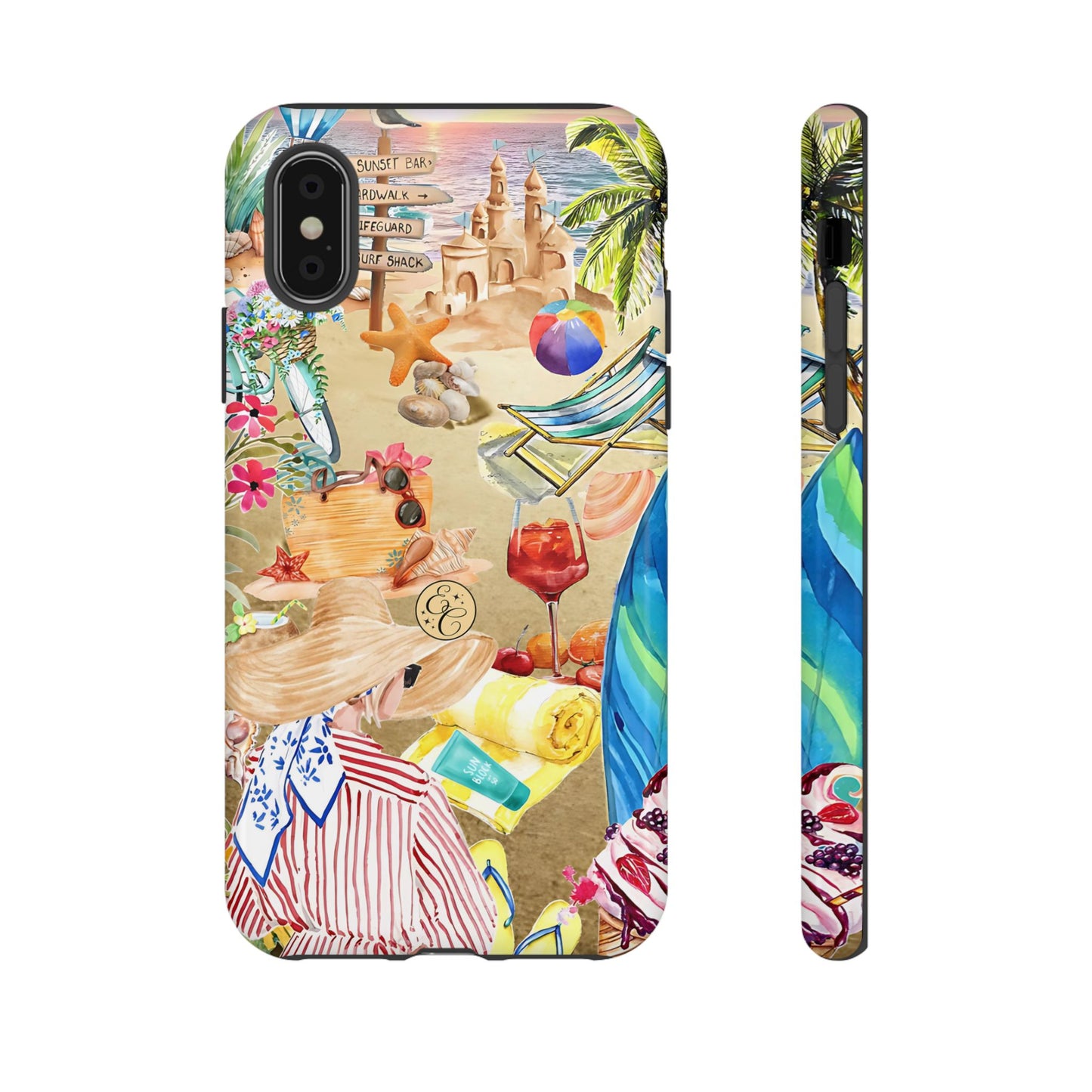 Beach Vibes Tough Phone Case