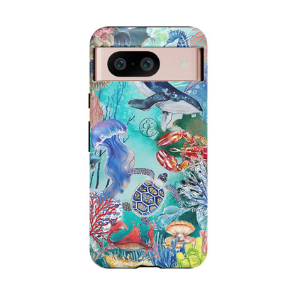 Ocean Wonders Collage Tough Phone Case