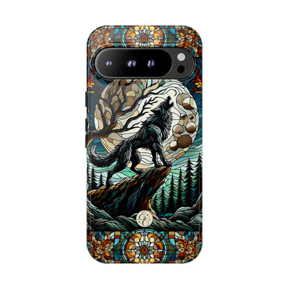 Howling Wolf Tough Phone Case