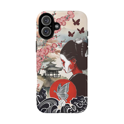 Japanese Geisha Tough Phone Case