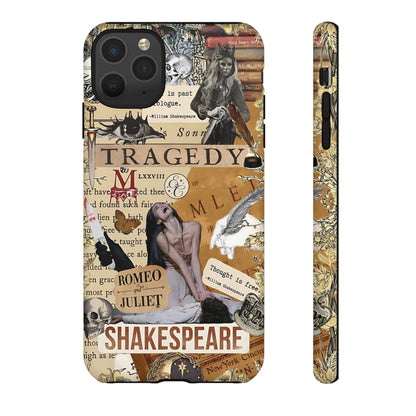 Shakespeare Tragedy Collage Tough Phone Case