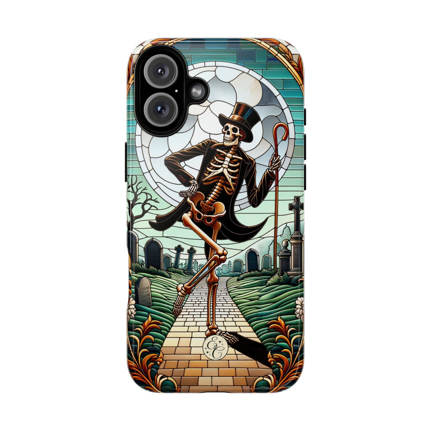 Dancing Skeleton Tough Phone Case