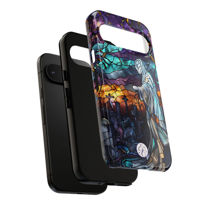 Stained Glass Ghost Tough Phone Case