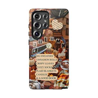 Autumn Aesthetic Collage Tough Phone Case