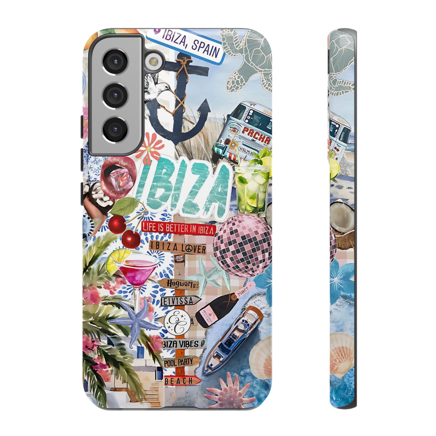 Ibiza Summer Vibes Collage Tough Phone Case