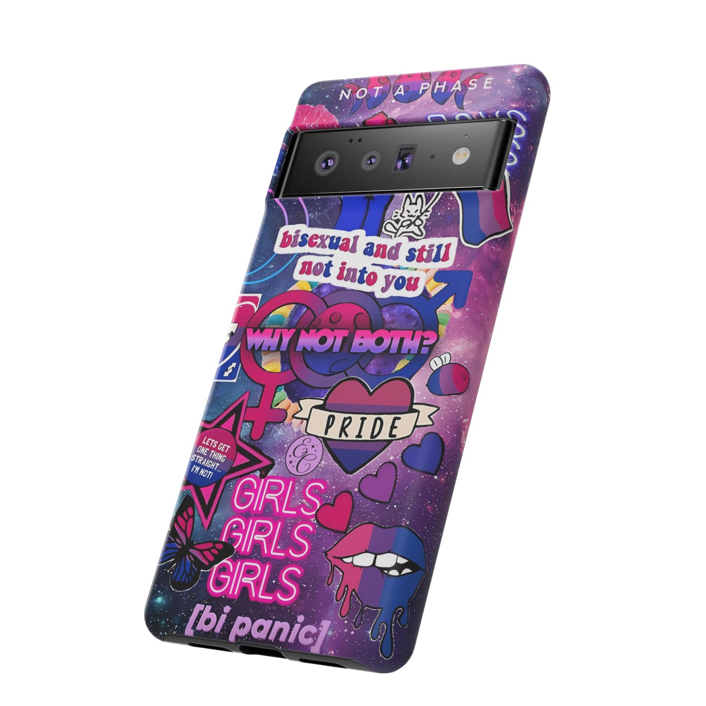 Bisexual Pop Art Tough Phone Case