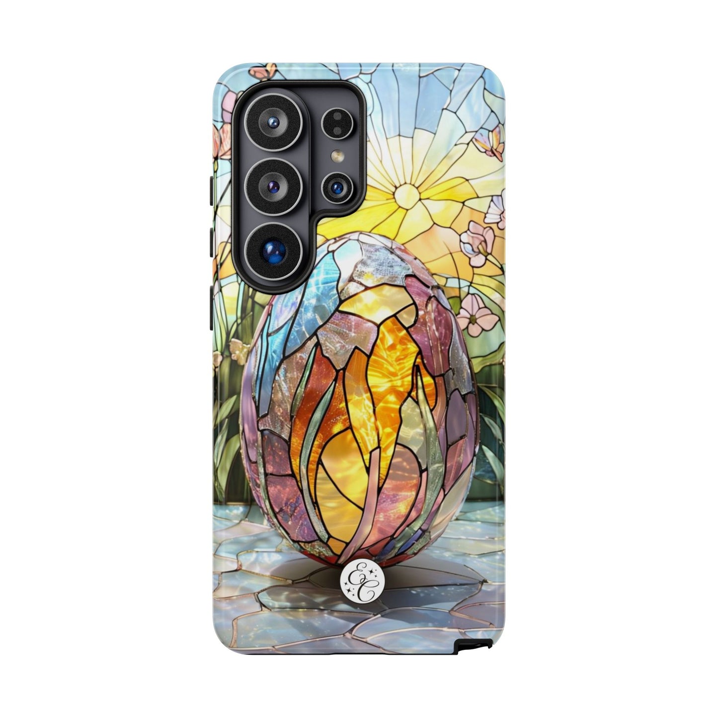 Easter Egg Stained Glass Tough Phone Case