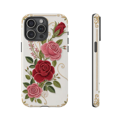 Elegant Rose Garden Tough Phone Case