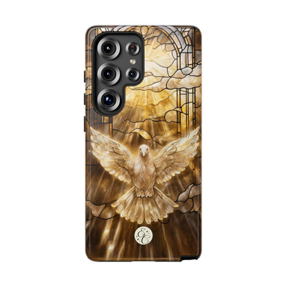 Holy Spirit Stained Glass Tough Phone Case