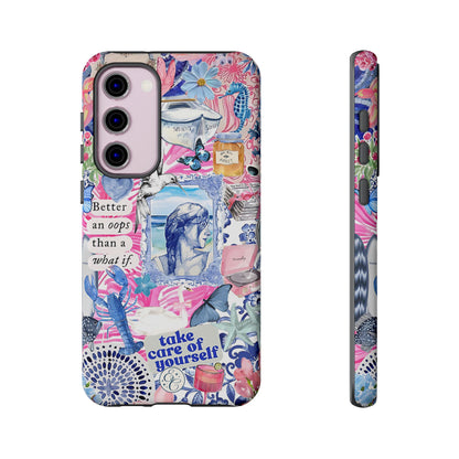 Coquette Summer Time Collage Tough Phone Case