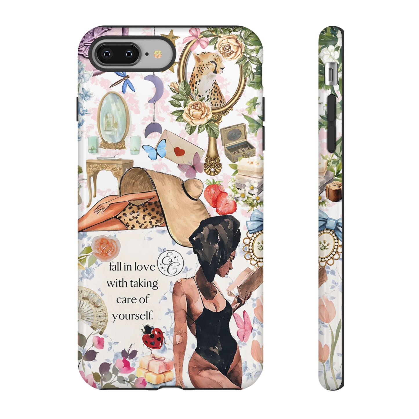 Aesthetic Coquette Collage Tough Phone Case