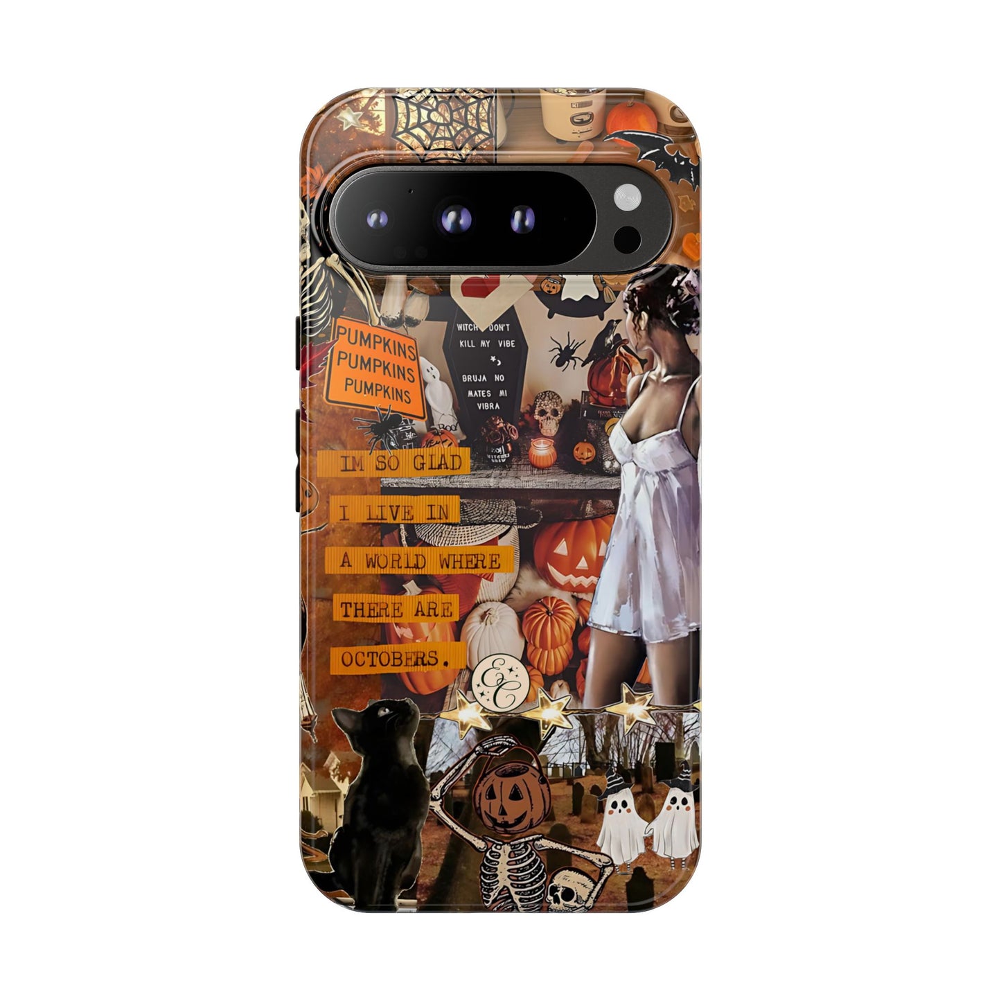 Halloween Aesthetic Collage Tough Phone Case