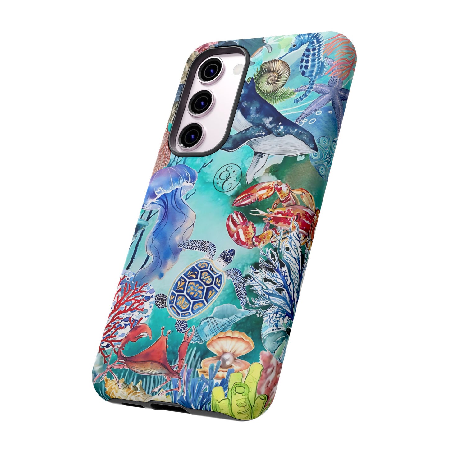 Ocean Wonders Collage Tough Phone Case