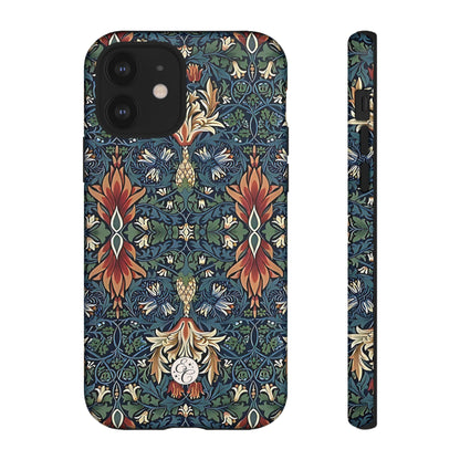 William Morris Snakeshead Tough Phone Case