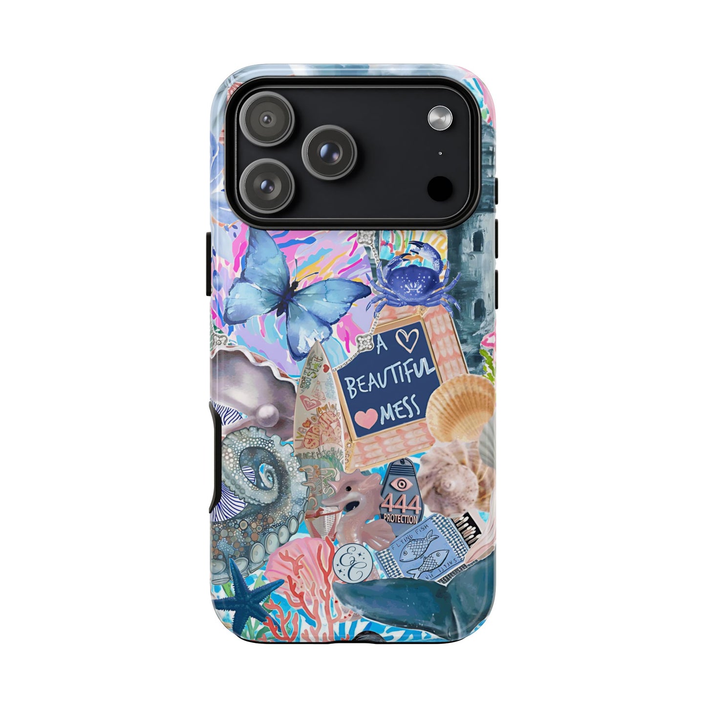 Beautiful Mess Collage Tough Phone Case