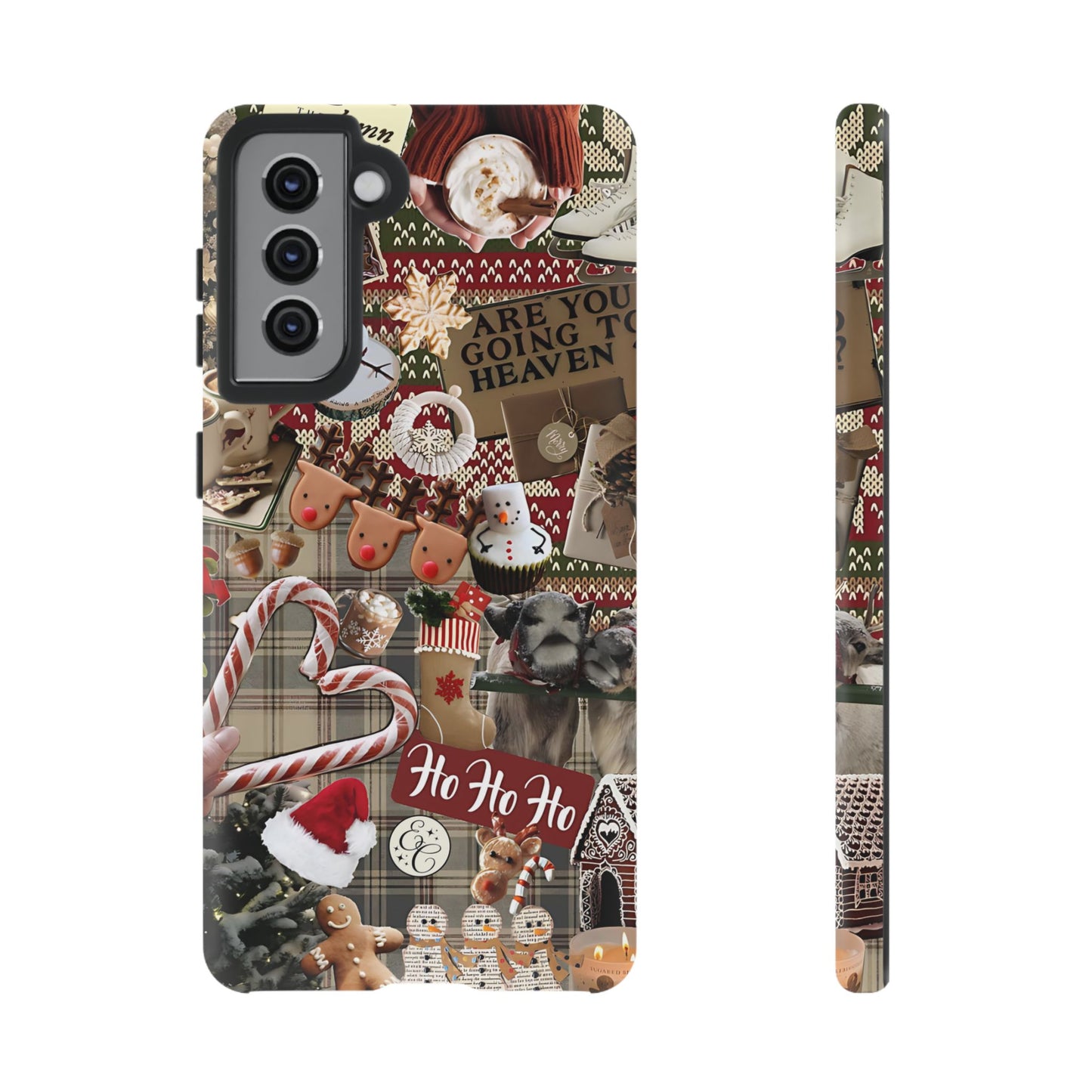 Christmas Festive Collage Tough Phone Case