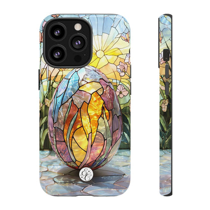 Easter Egg Stained Glass Tough Phone Case