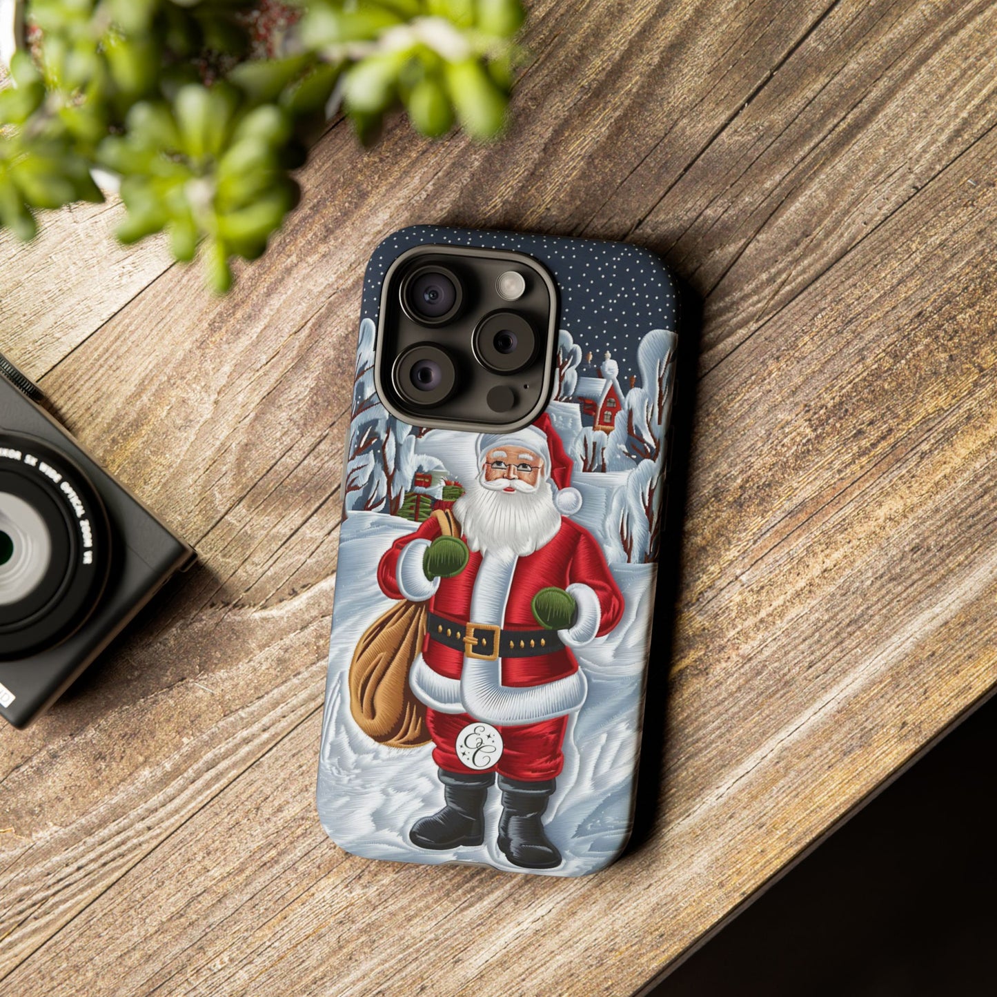 Christmas Santa Claus Tough Phone Case