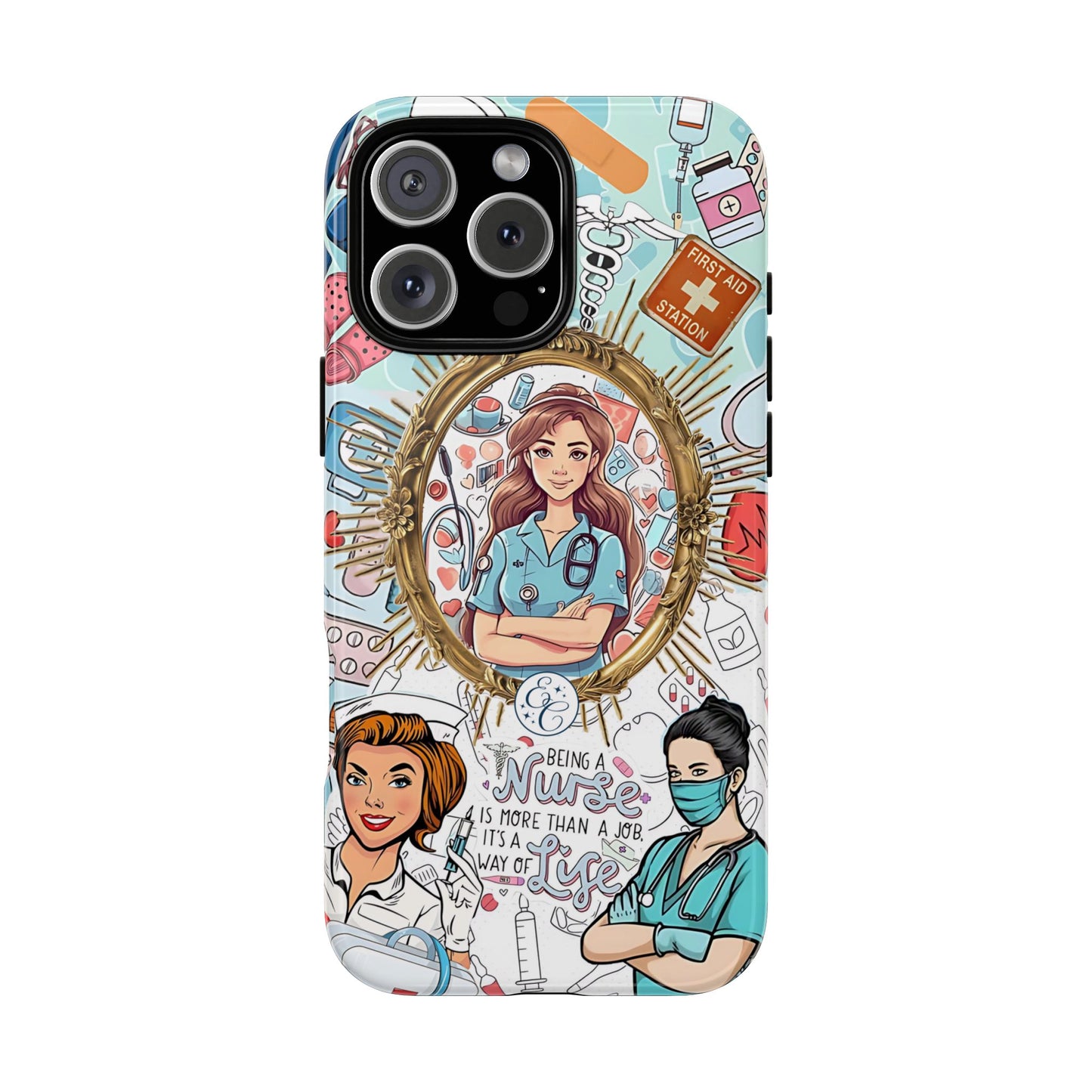 Nurse Art Tough Phone Case