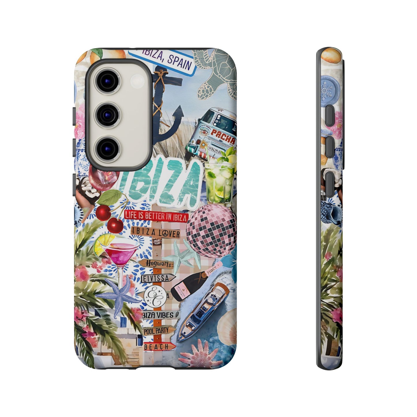 Ibiza Summer Vibes Collage Tough Phone Case