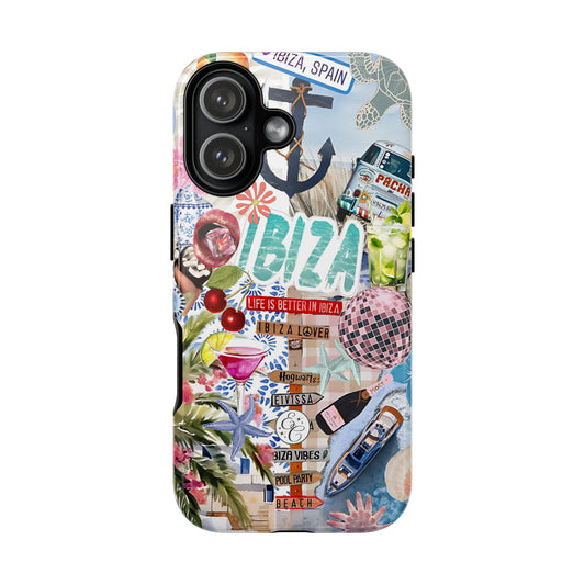 Ibiza Summer Vibes Collage Tough Phone Case