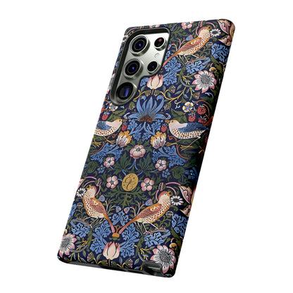 William Morris Strawberry Thief Tough Phone Case