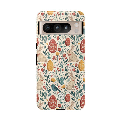 Vintage Easter Pattern Tough Phone Case