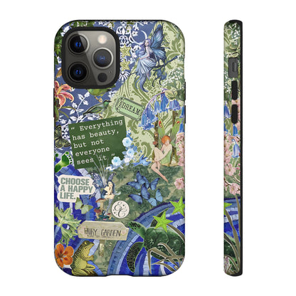 Fairy Garden Collage Tough Phone Case