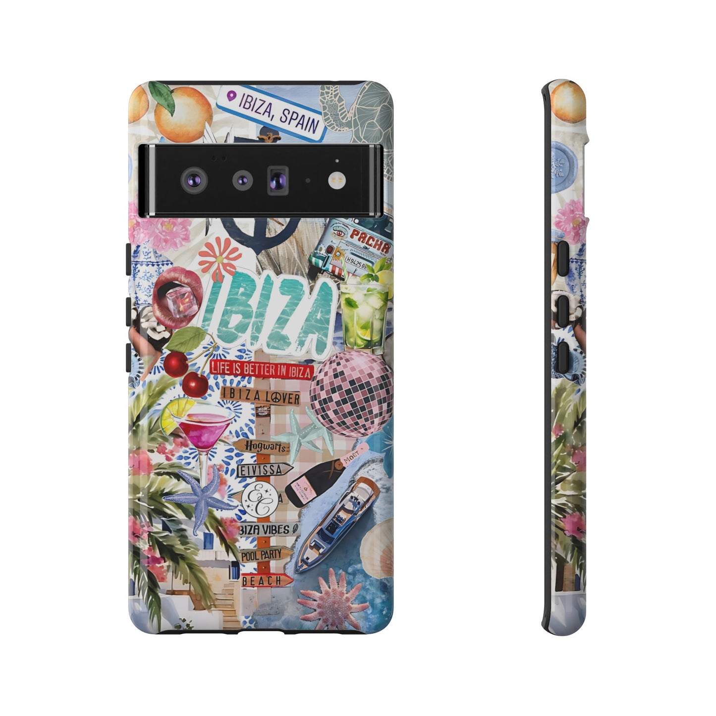 Ibiza Summer Vibes Collage Tough Phone Case